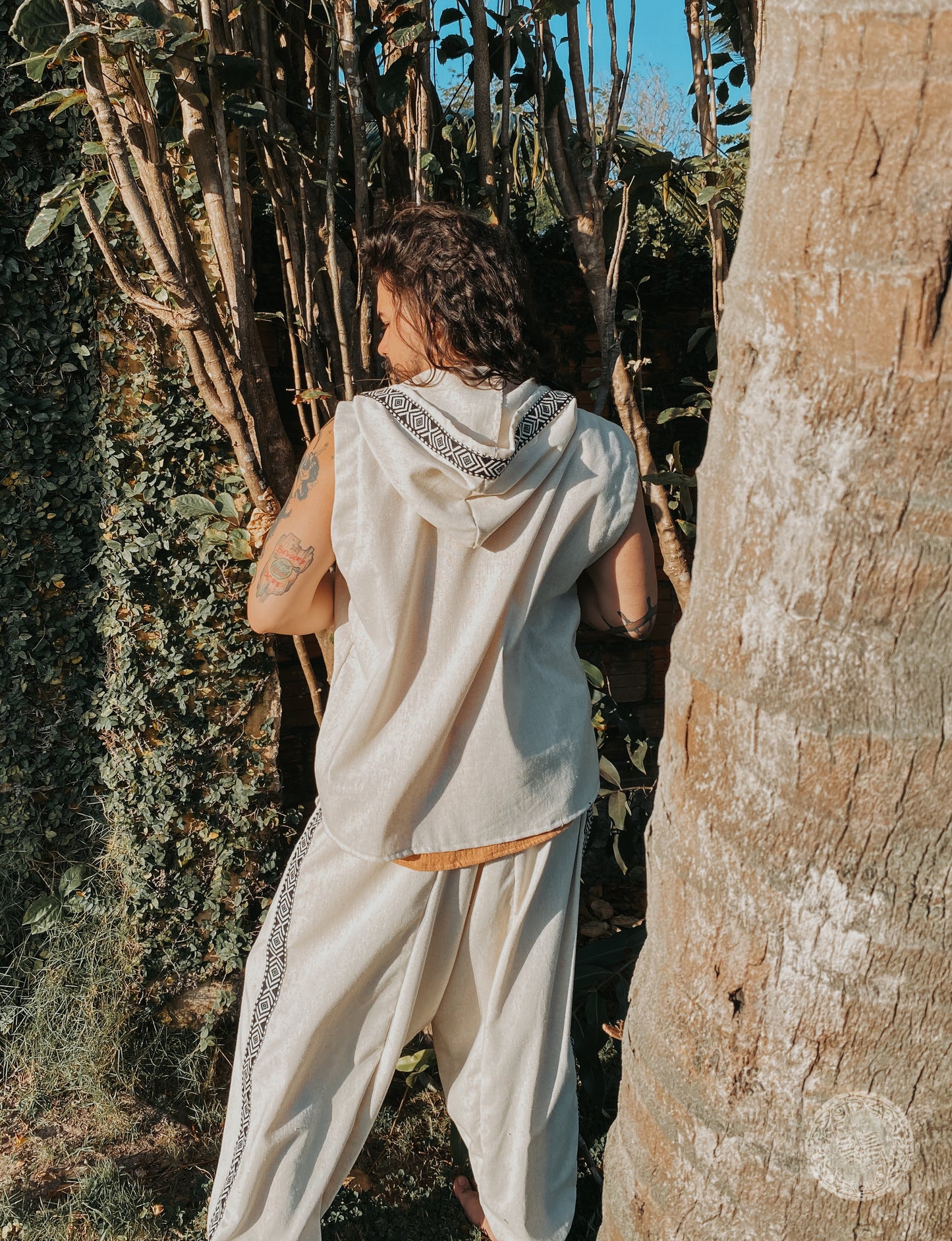 Goa Shiva Pants - Raw Linen