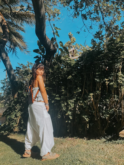 Calça Goa Shiva - Linho Branco