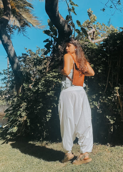 Calça Goa Shiva - Linho Branco