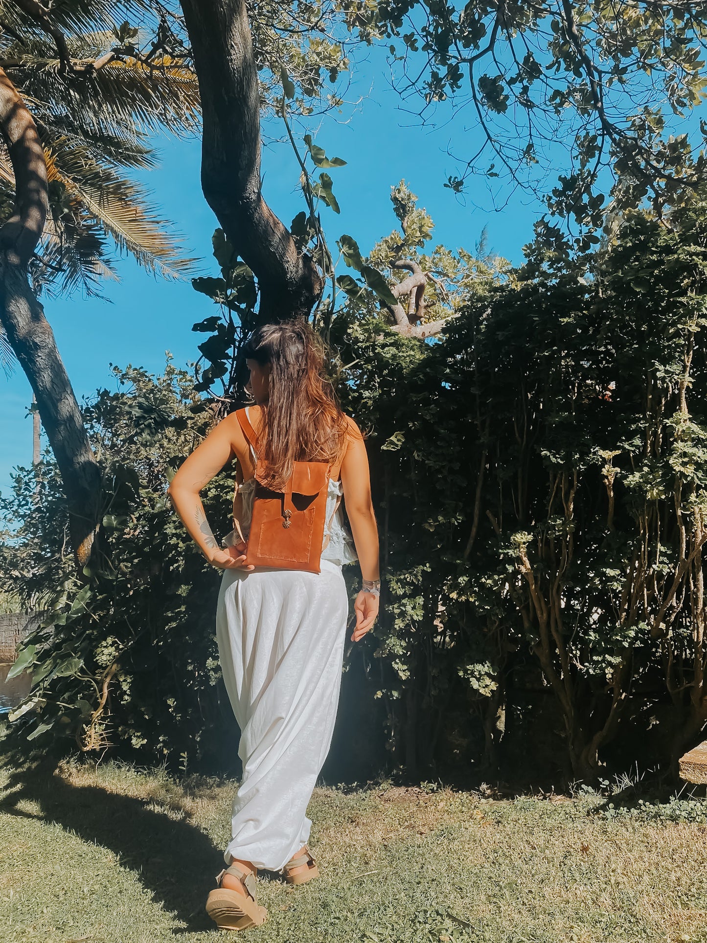 Calça Goa Shiva - Linho Branco