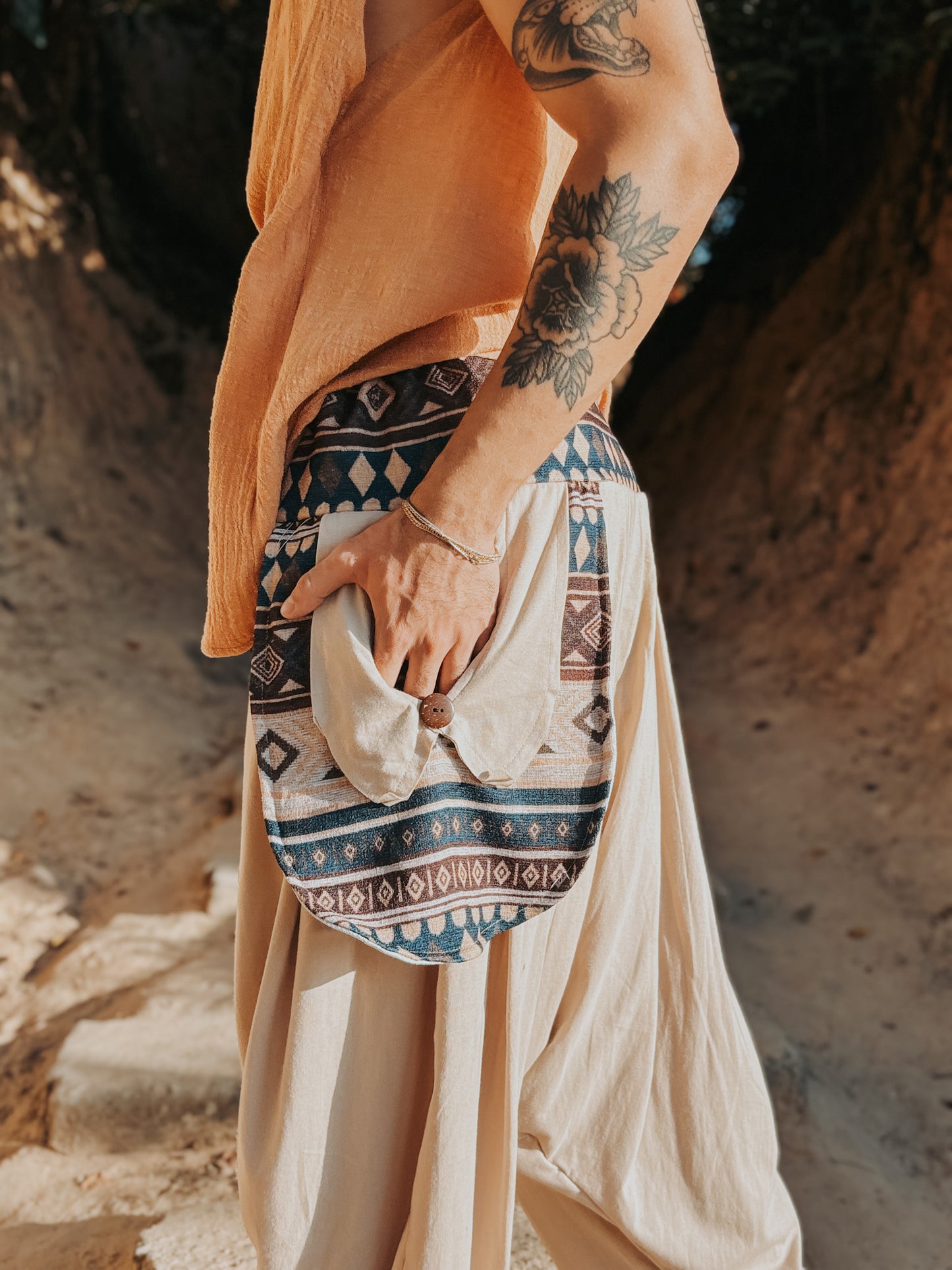 Calça Om Çanakkale - Bege