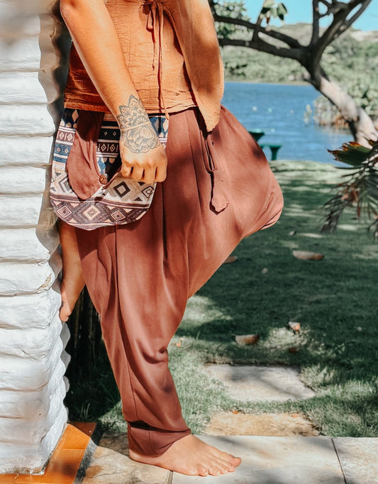 Calça Om Çanakkale - Marrom