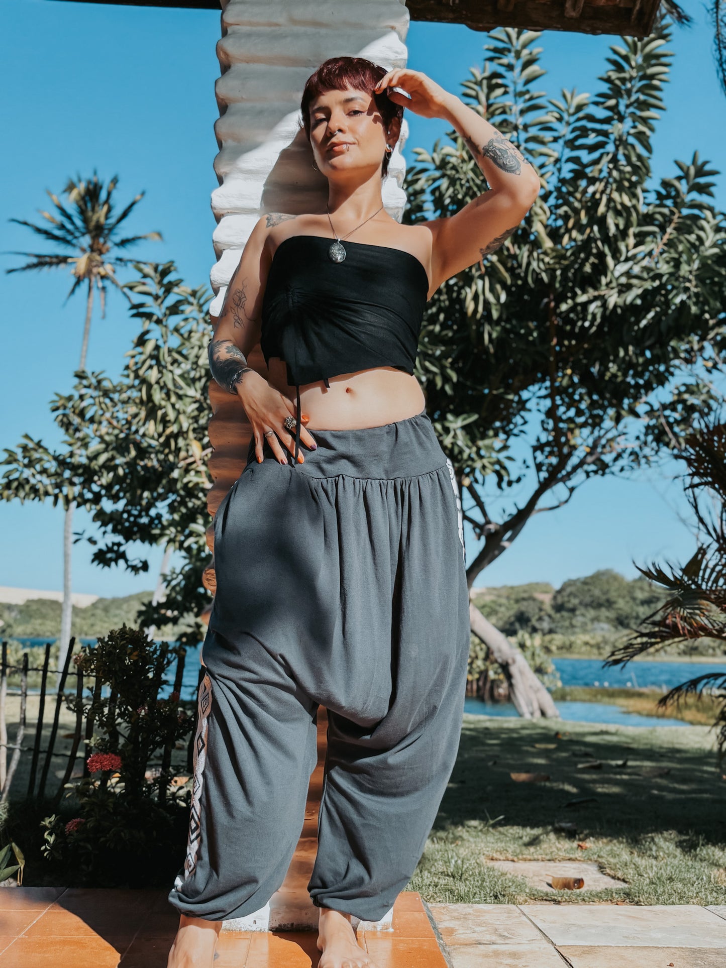 Calça Thai Ganesha {Monte sua Peça}