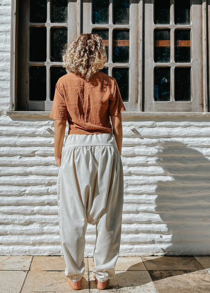Calça Thai Shiva - Linho Cru