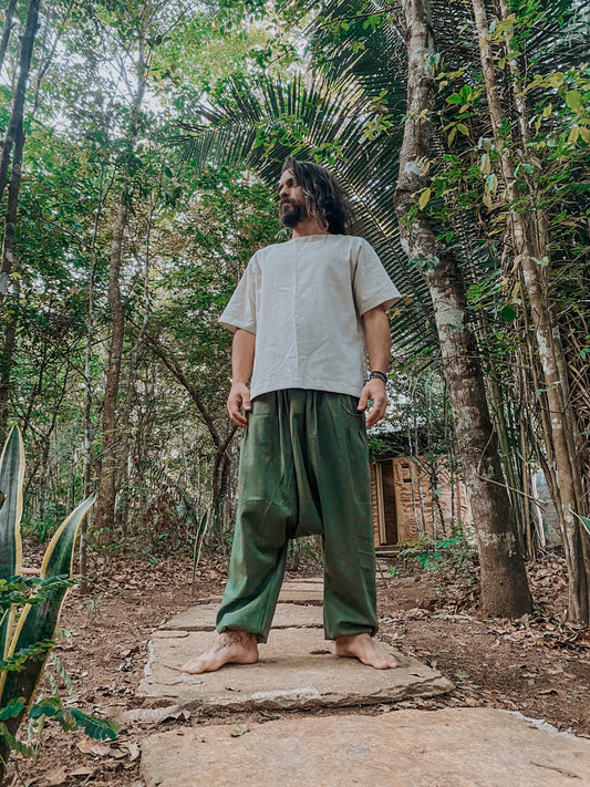 Goa Shiva Pants - Raw Linen