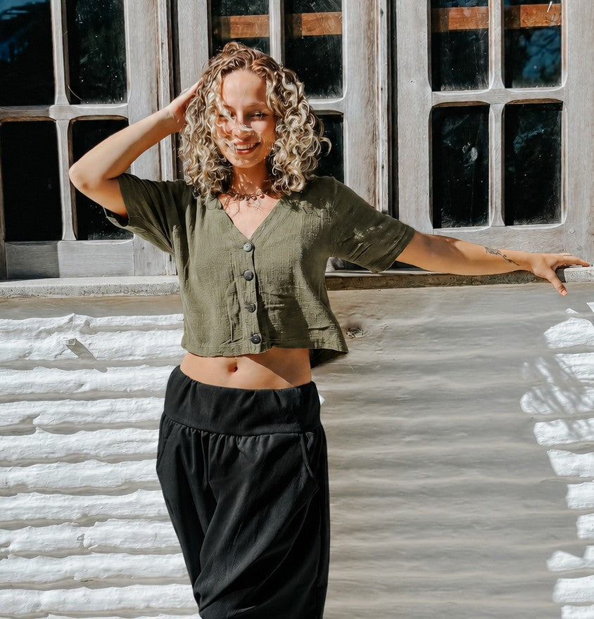 Kali Blouse - Ecological Black 
