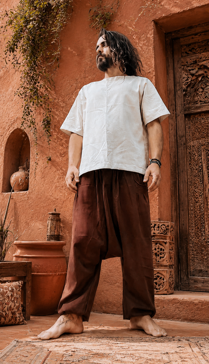 Goa Shiva Pants - Raw Linen