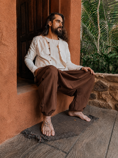 Goa Shiva Pants - Raw Linen