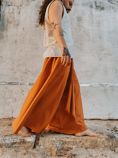 Goa Shiva Pants - Raw Linen