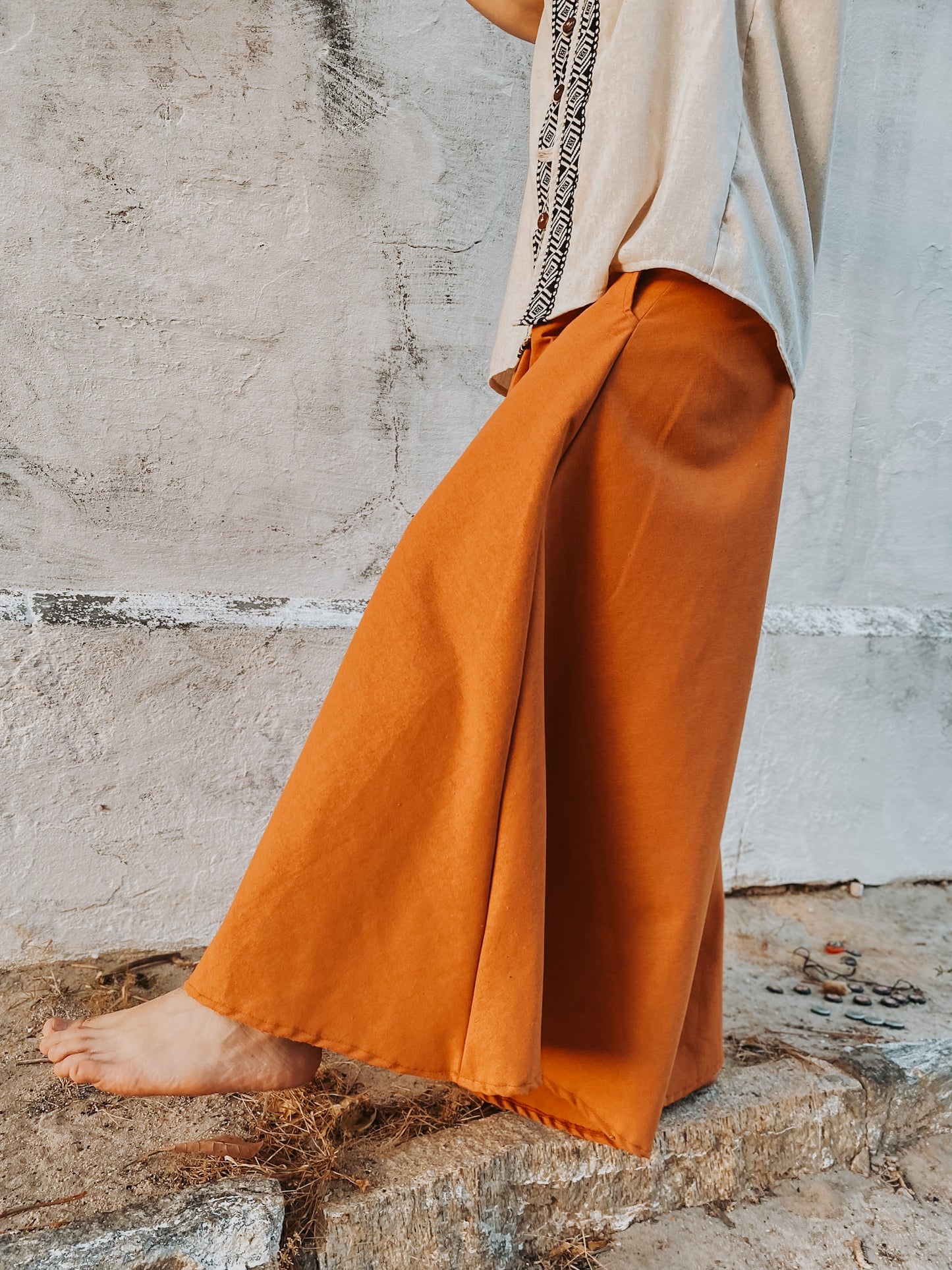 Goa Shiva Pants - Raw Linen