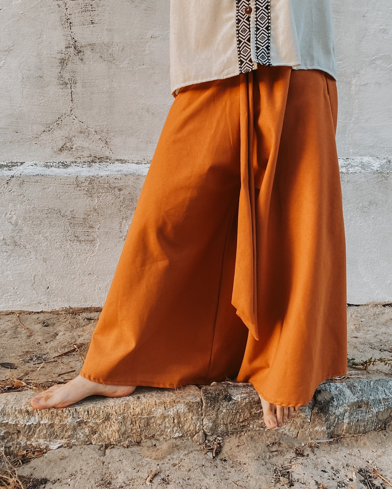 Goa Shiva Pants - Raw Linen