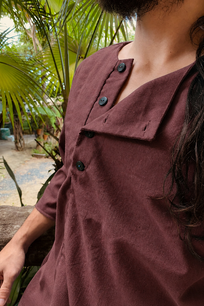 Camisa Brahma - Marrom