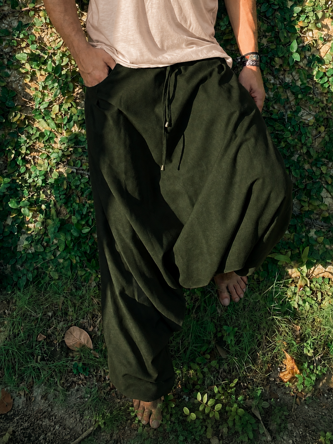 Calça Goa Shiva - Linho Verde