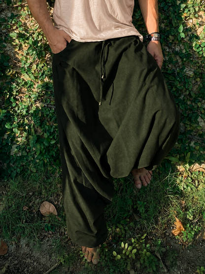Calça Goa Shiva - Linho Verde