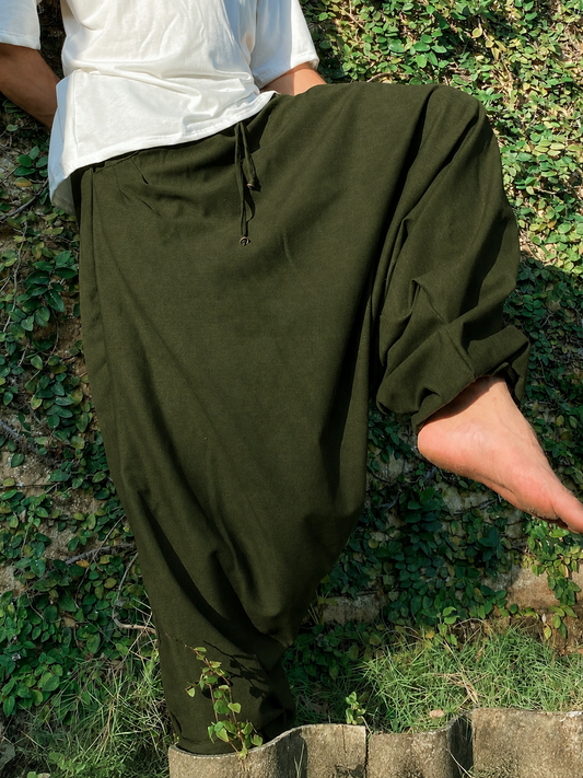 Calça Goa Shiva - Linho Verde