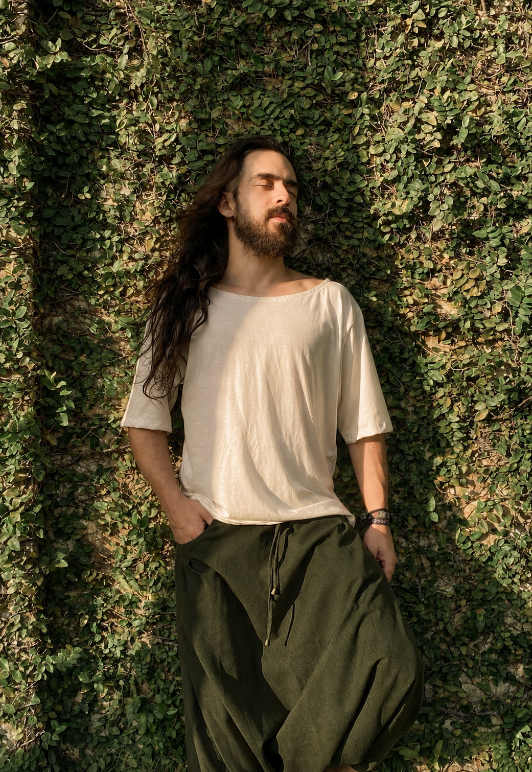 Calça Goa Shiva - Linho Verde