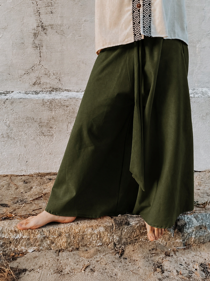 Calça Zen - Linho Verde