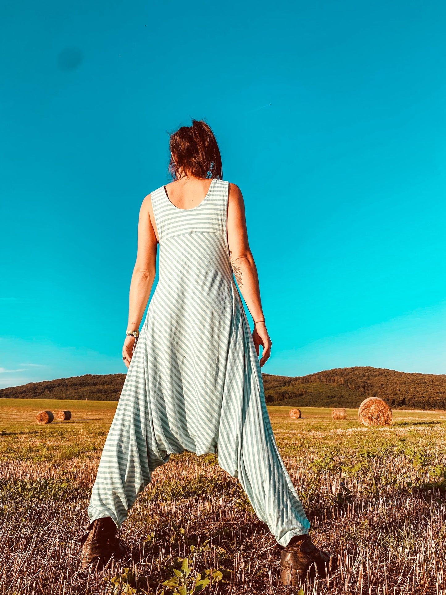 Pachamama Jumpsuit - Striped 