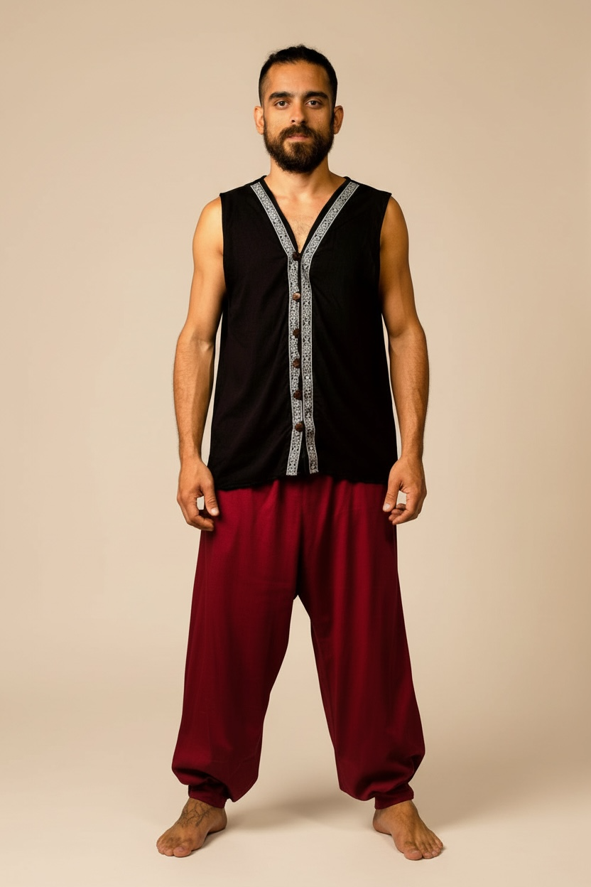 Calça Hindu - Vinho