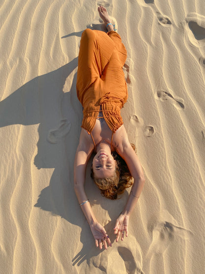 Shakti Jumpsuit - Caramel