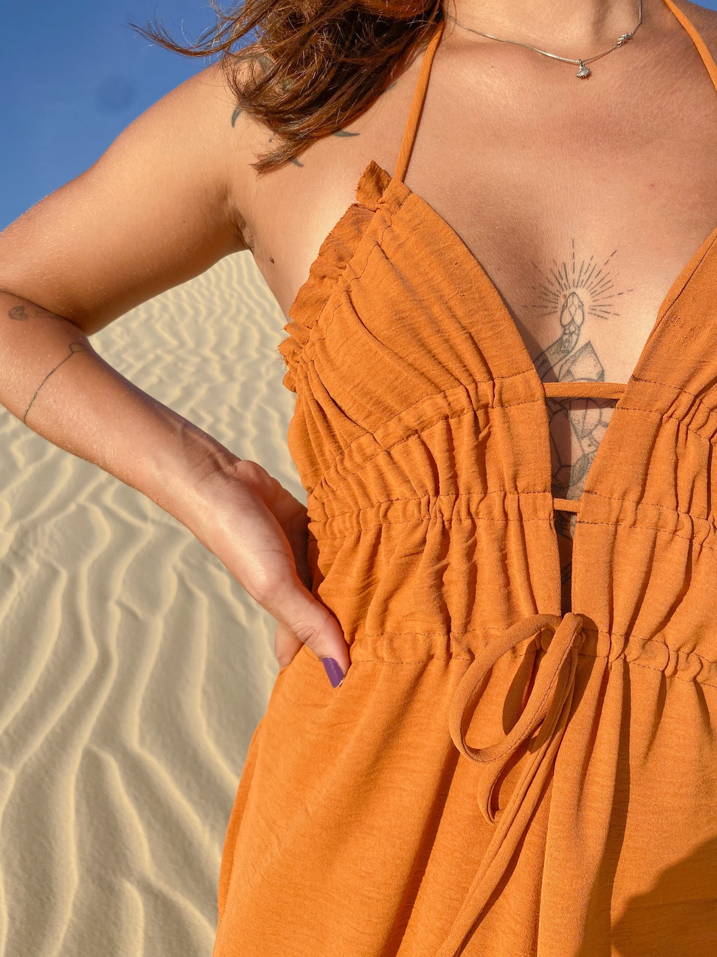 Shakti Jumpsuit - Caramel