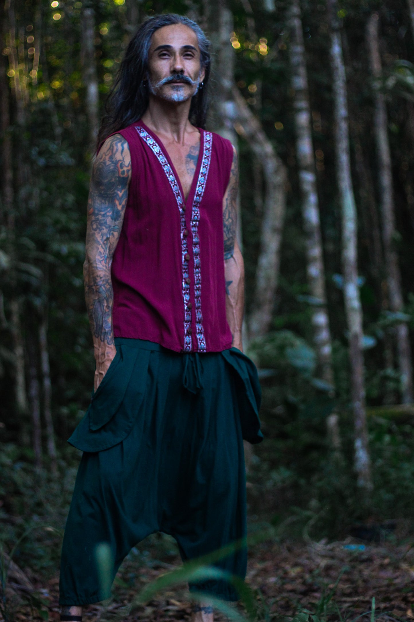 Bata Pachamama - Vinho com Fita Turca