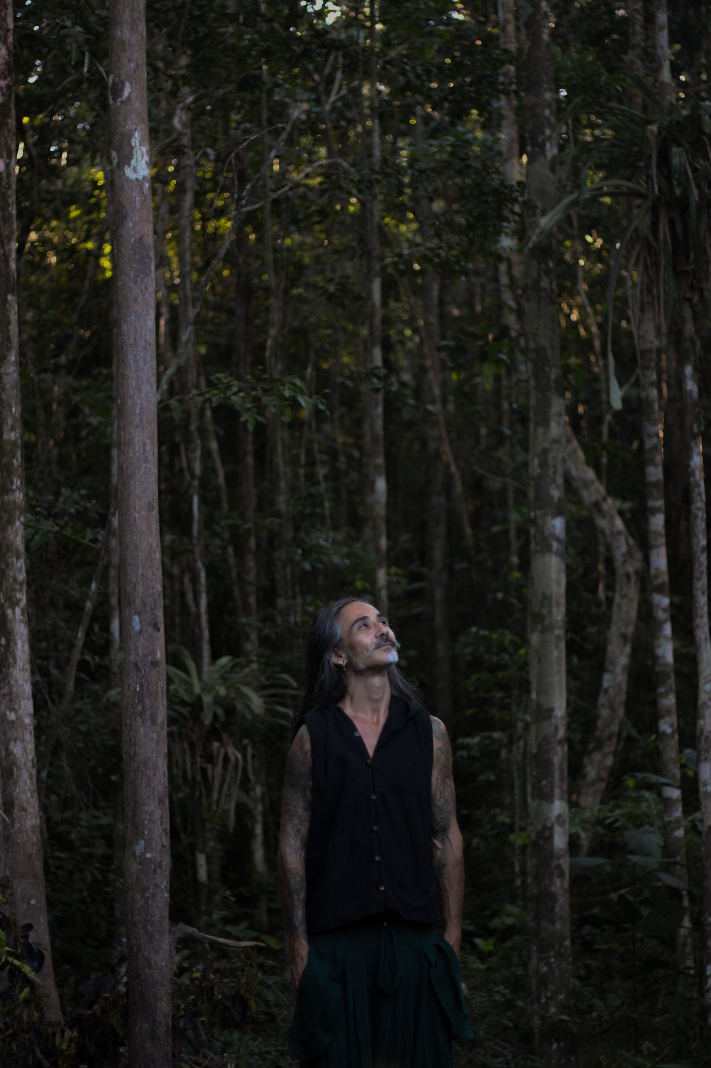 Samurai Vest - Raw Linen