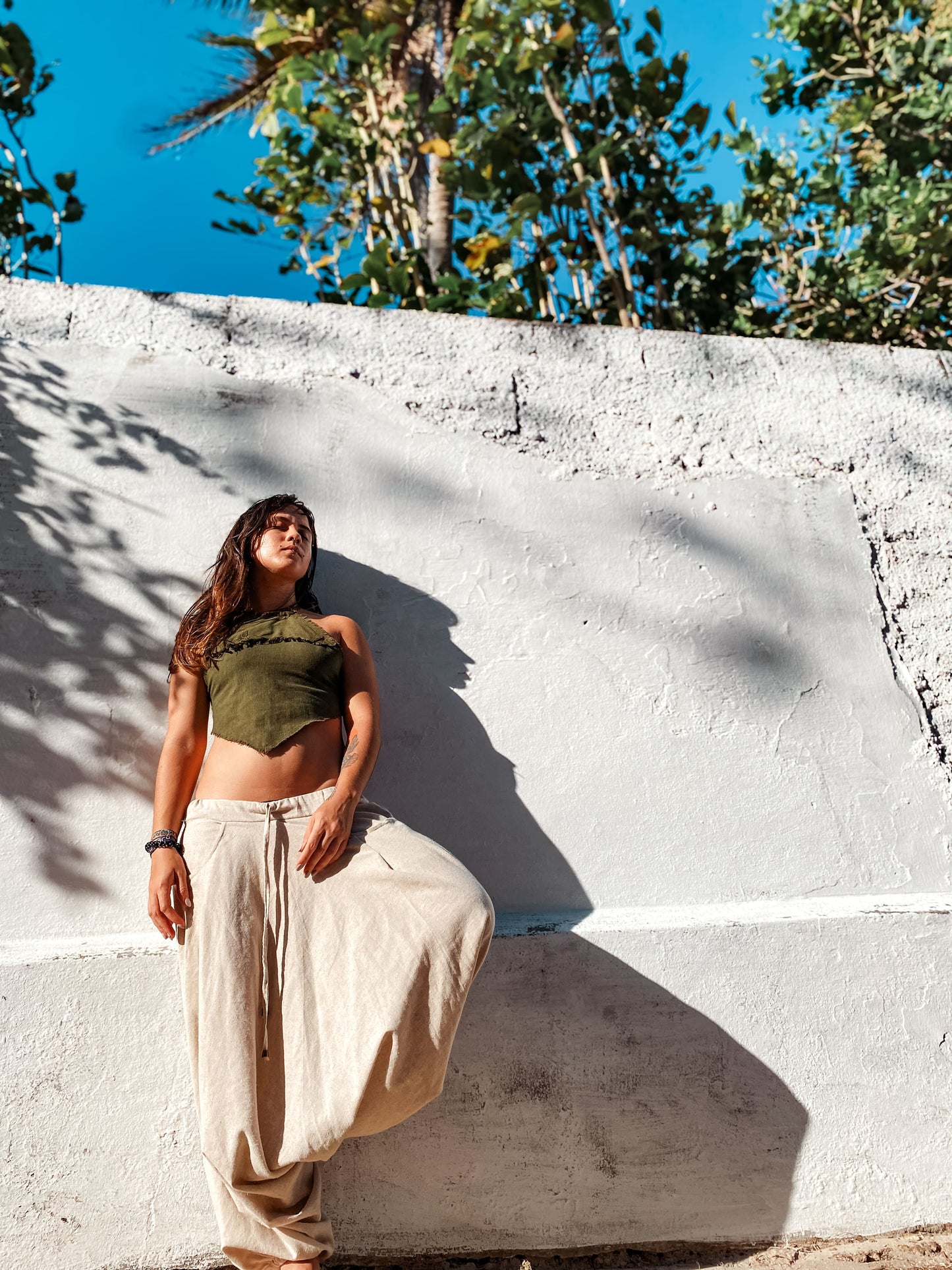 Goa Shiva Pants - Raw Linen