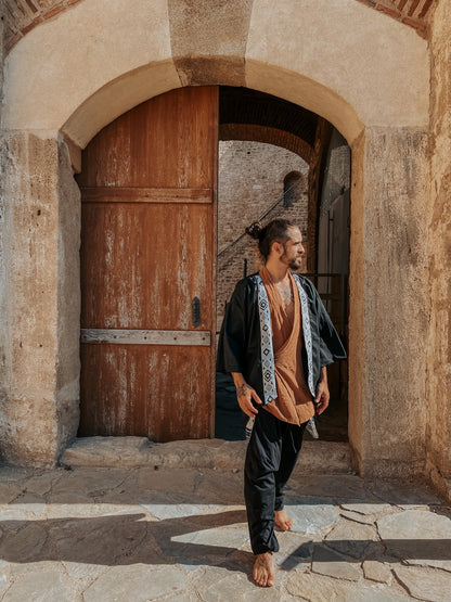 Zen Kimono - Offwhite Linen