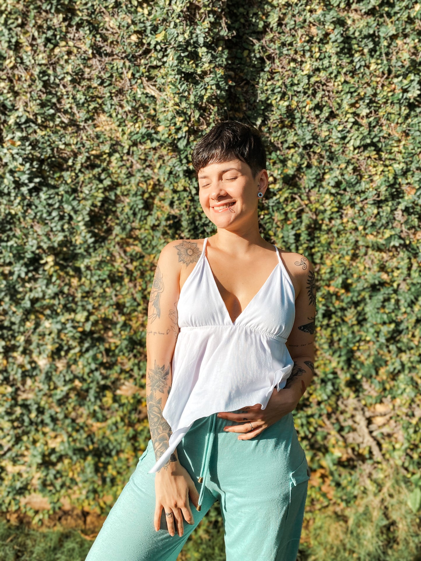 Blusa Kali - Branco Ecológico
