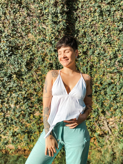 Blusa Kali - Branco Ecológico