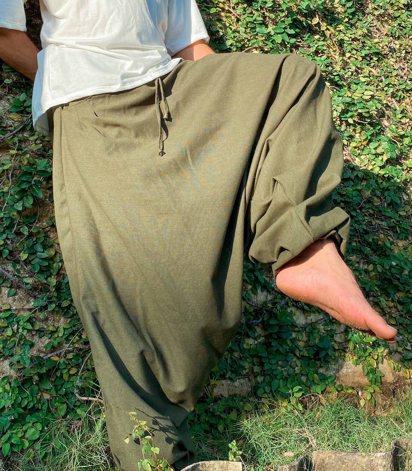 Calça Goa Shiva - Linho Verde