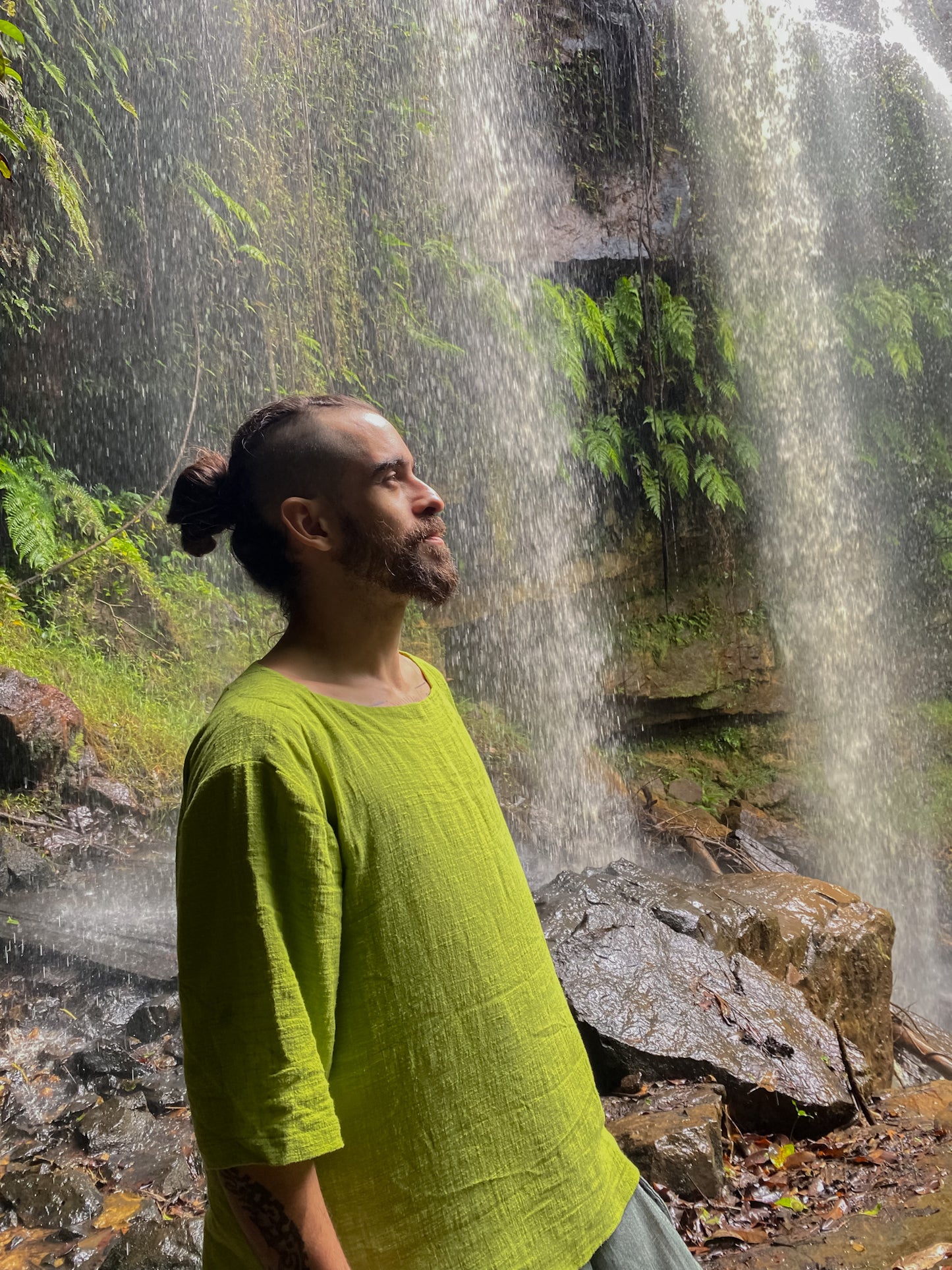 Camisa Canoa Oversized - Gaze de Algodão [Múltiplas Cores]