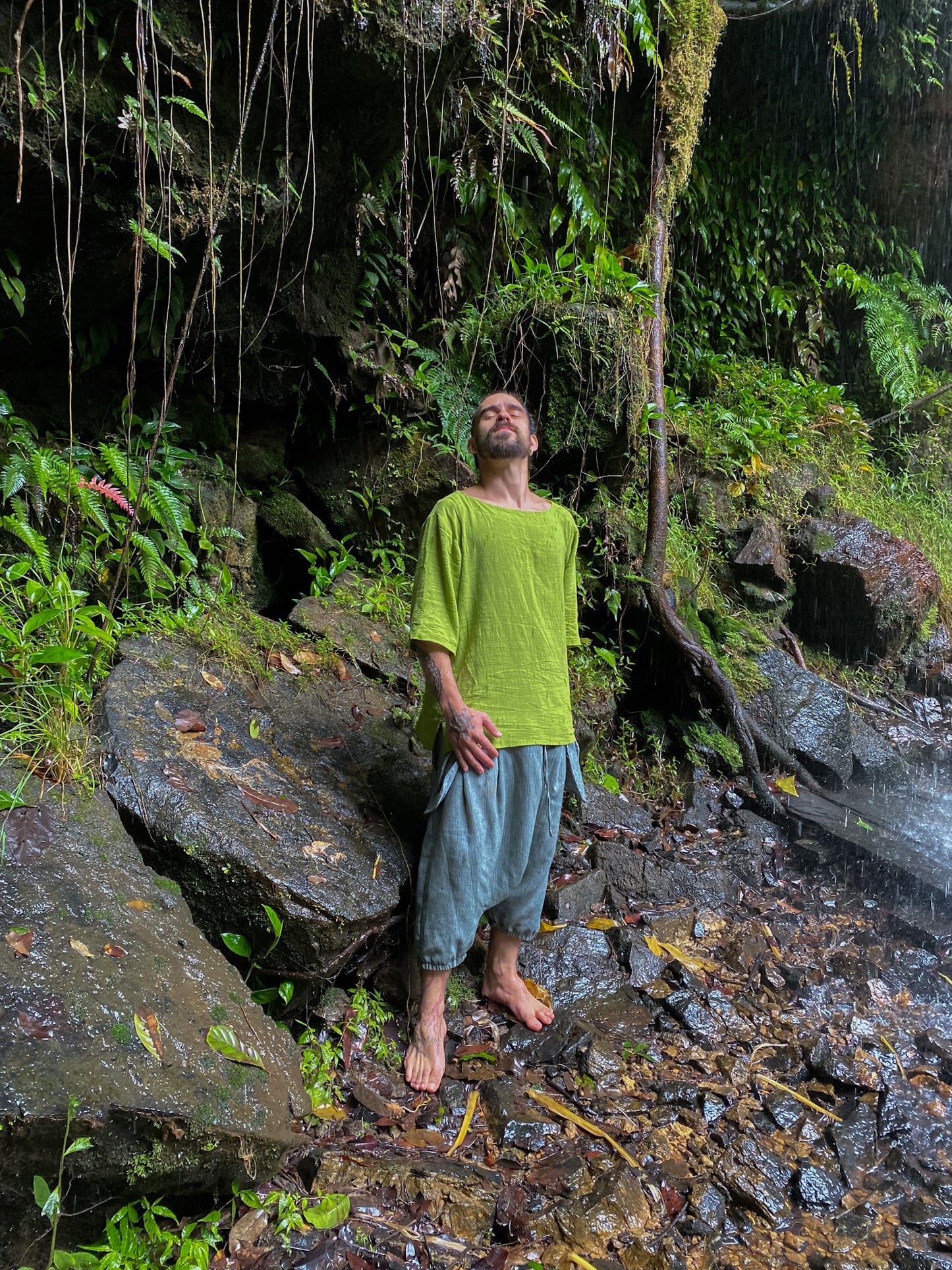 Camisa Canoa Oversized - Gaze de Algodão [Múltiplas Cores]