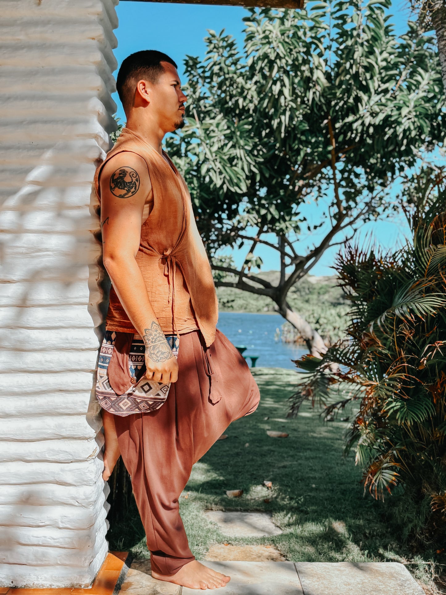 Calça Om Çanakkale - Marrom