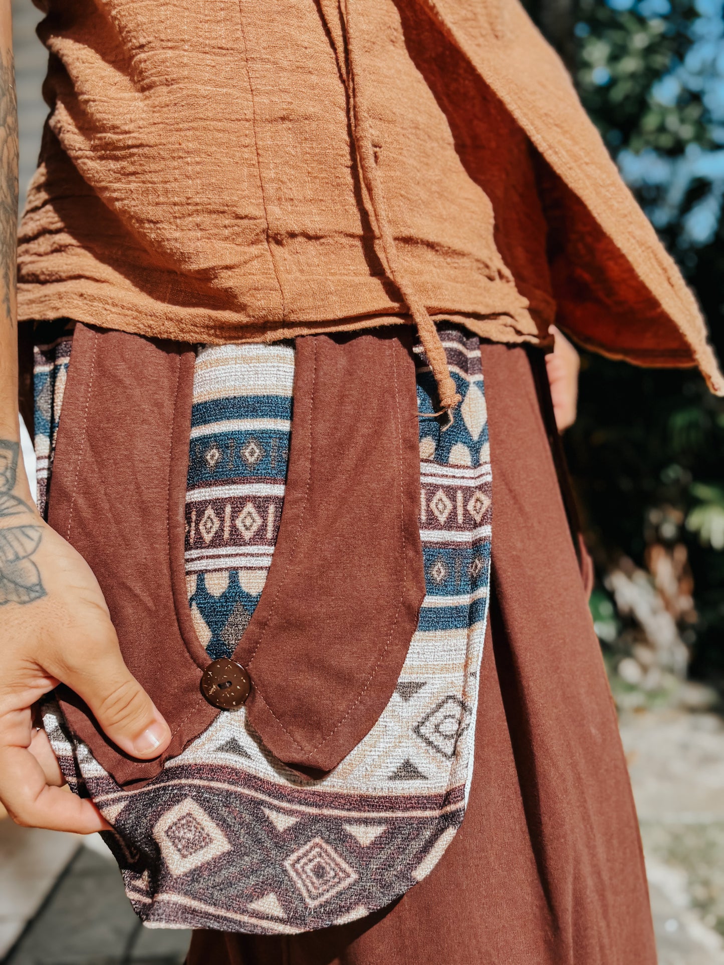 Calça Om Çanakkale - Marrom