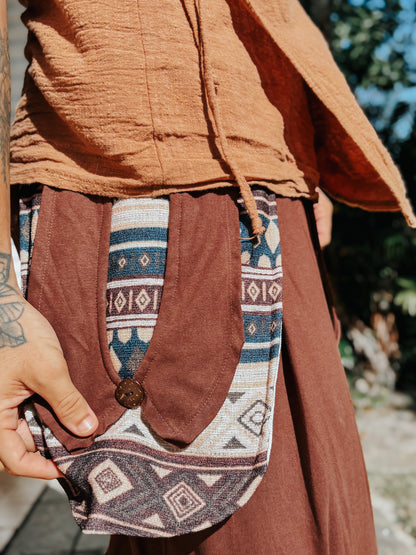 Calça Om Çanakkale - Marrom