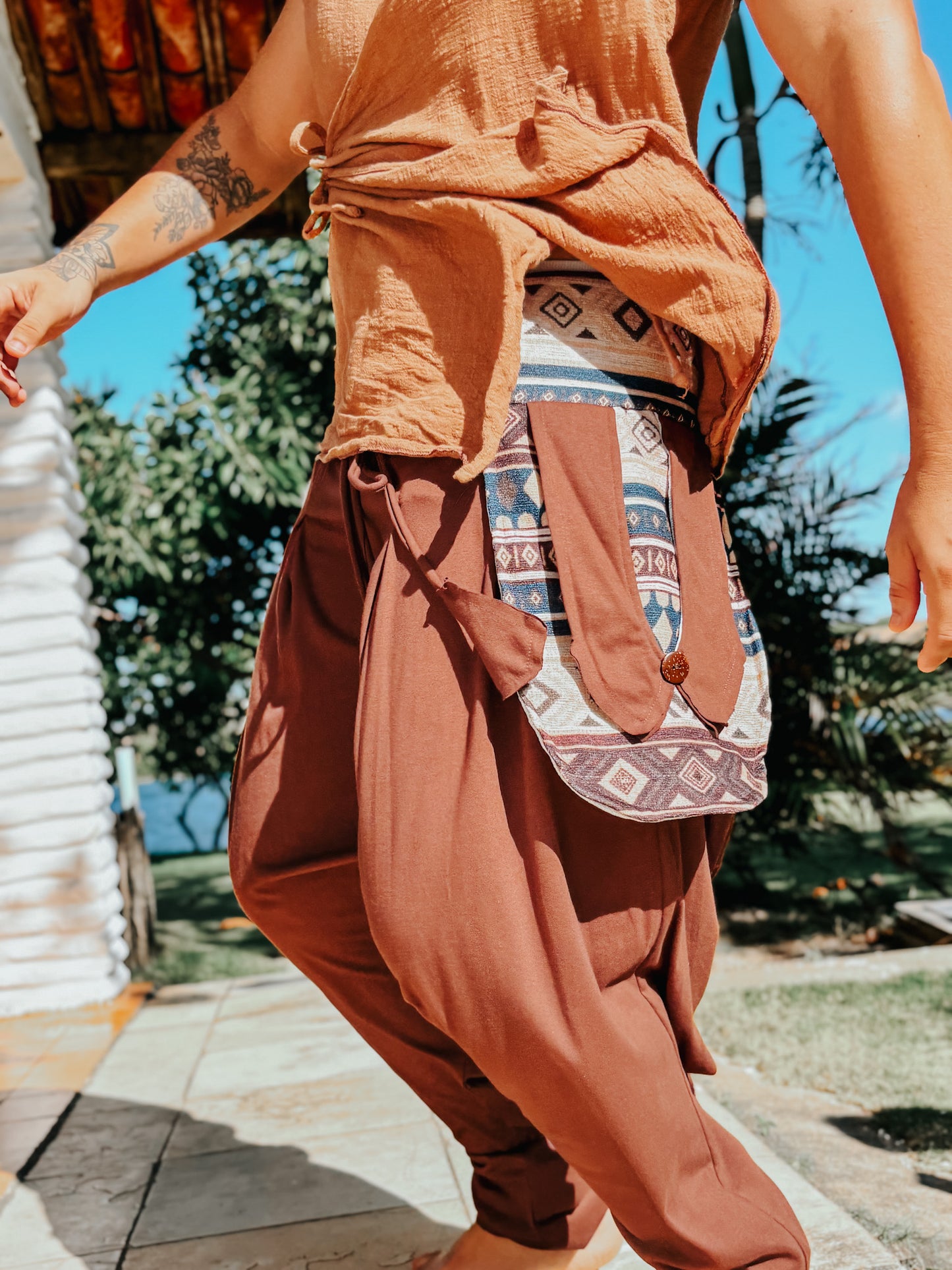 Calça Om Çanakkale - Marrom