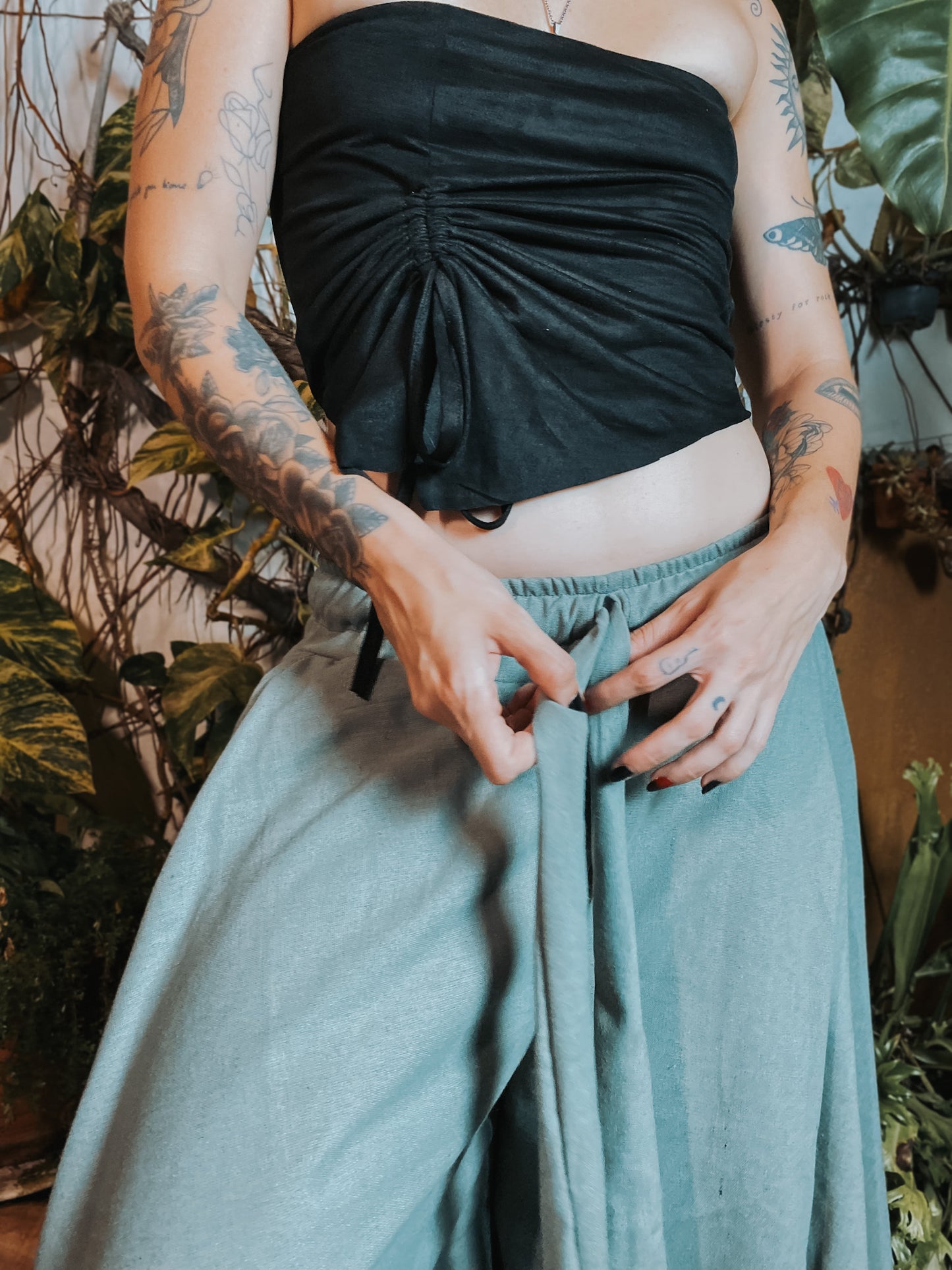 Goa Shiva Pants - Raw Linen