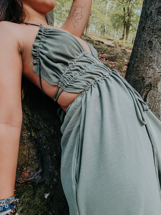 Shakti Jumpsuit - Olive Green