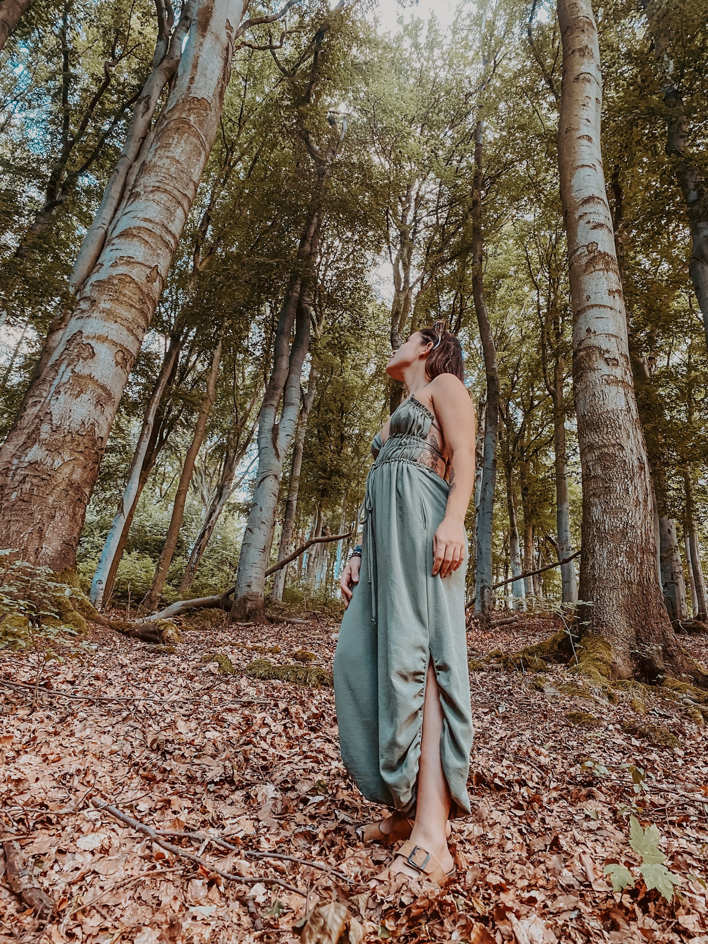 Shakti Jumpsuit - Olive Green
