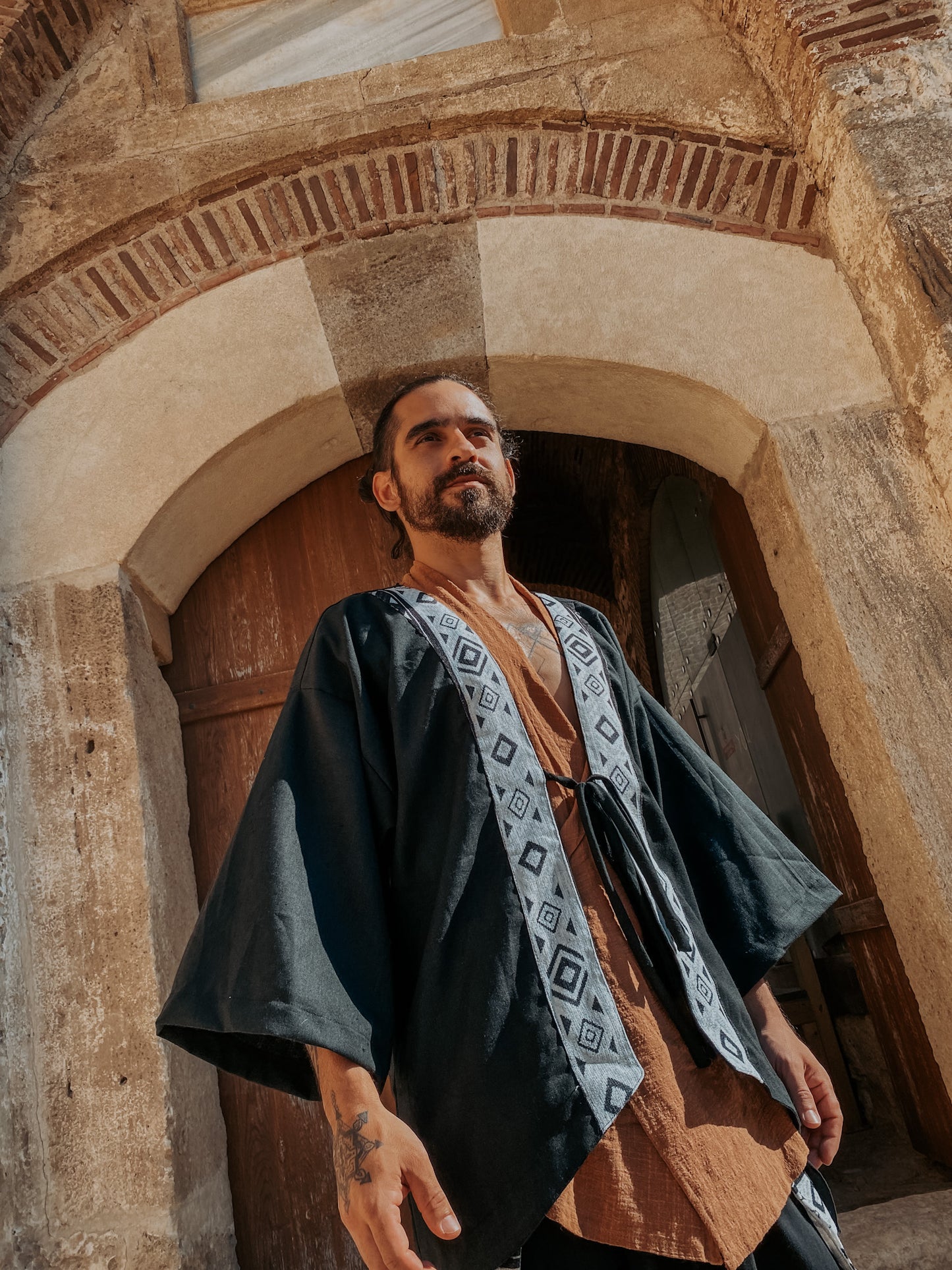 Kimono Çanakkale - Faixa Étnica {Monte sua Peça}