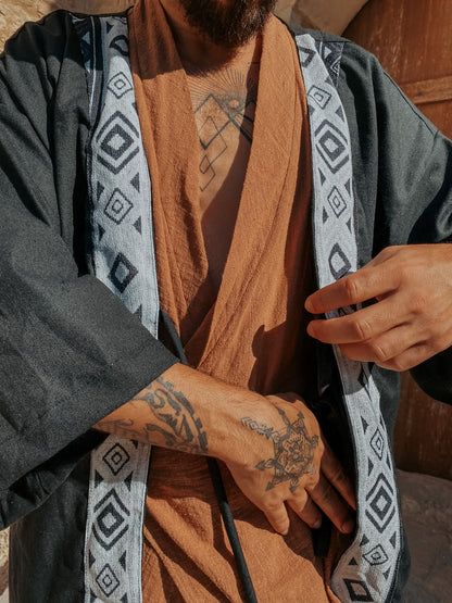 Zen Kimono - Offwhite Linen