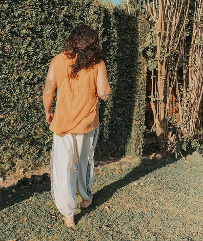 Kimono Zen - Gray Cotton Gauze