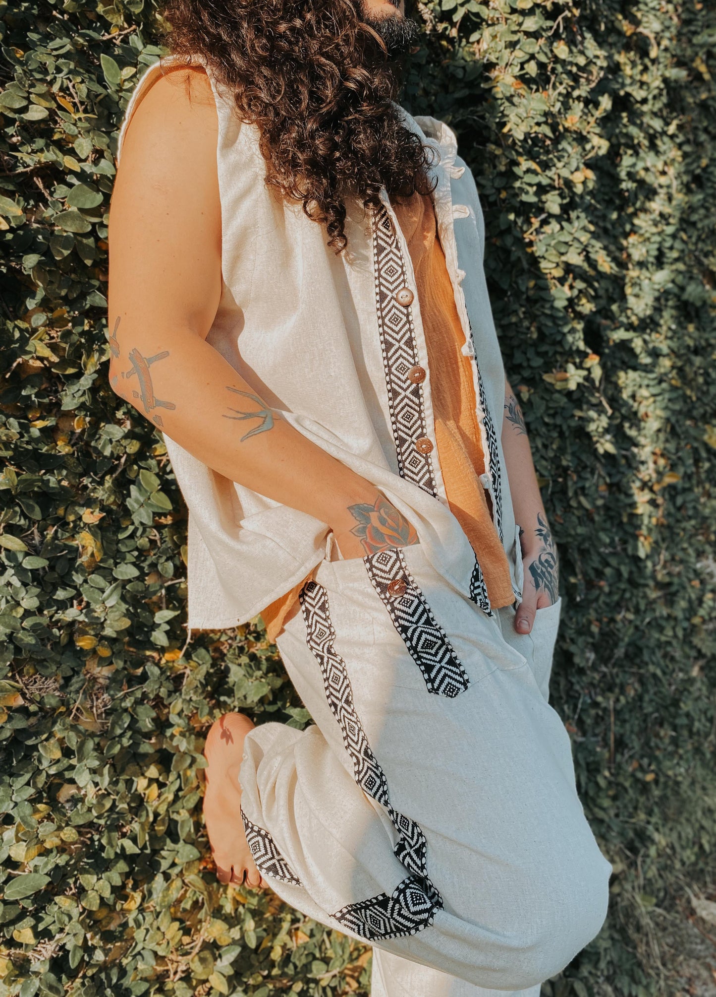 Kimono Zen - Gray Cotton Gauze