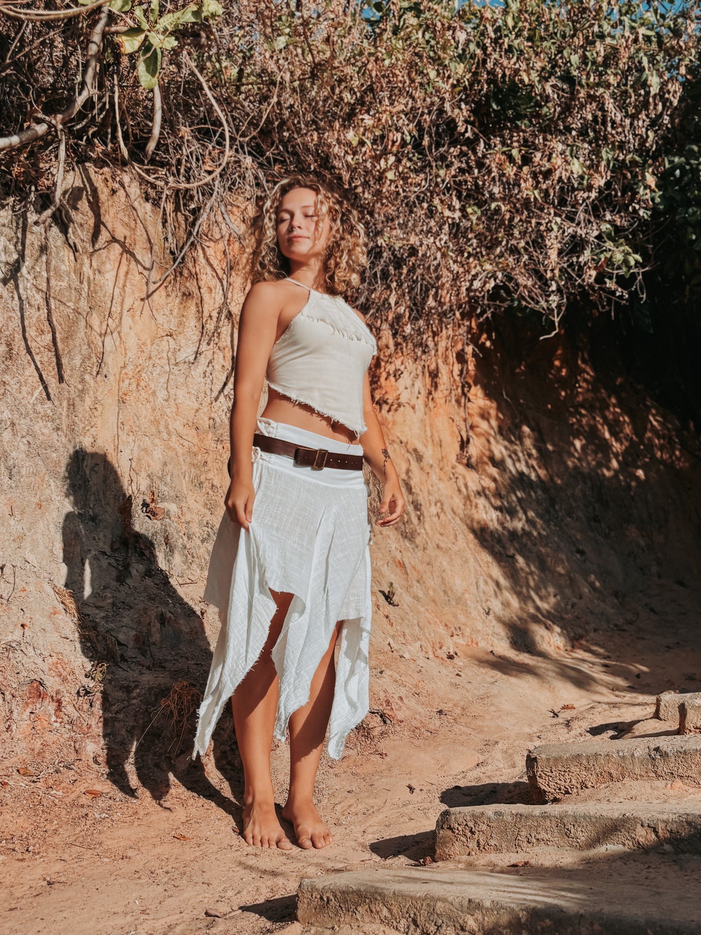 Saia Capadócia - Gaze de Algodão