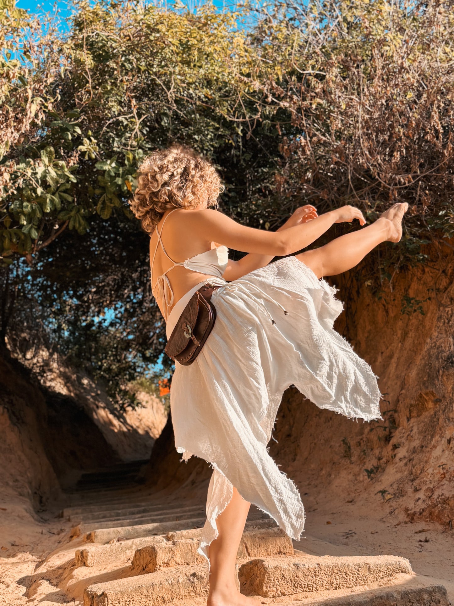 Saia Capadócia - Gaze de Algodão