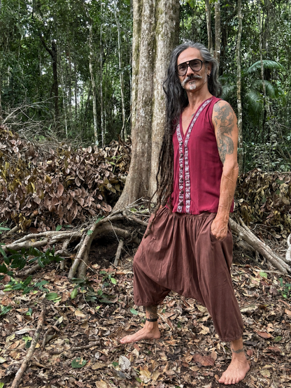 Bata Pachamama - Vinho com Fita Turca