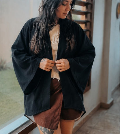 Samurai Kimono - Black