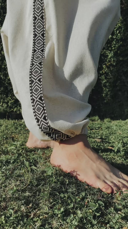 Goa Shiva Pants - Raw Linen